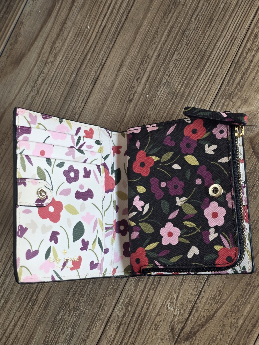 Kate Spade Laurel Way Boho Floral Dally Tote + Wallet - Picture 6 of 14